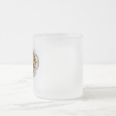 マノメーター付きスチームパンクハート フロストグラスマグカップ (中央)