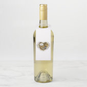 マノメーター付きスチームパンクハート ボトルネックタグ (ボトル)