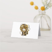 マノメーター付きスチームパンクハート 予約カード (裏面)