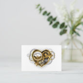 マノメーター付きスチームパンクハート 予約カード (スタンド正面)