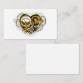 マノメーター付きスチームパンクハート 紹介カード (正面/裏面)