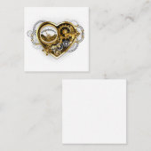 マノメーター付きスチームパンクハート 紹介カード (正面/裏面)