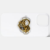 マノメーター付きスチームパンクハート Case-Mate iPhoneケース (裏面 (横))