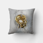 マノメーター付きスチームパンクヘッド クッション (裏面)