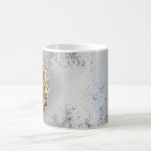 マノメーター付きスチームパンクヘッド コーヒーマグカップ (中央)