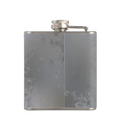 マノメーター付きスチームパンクヘッド フラスク (裏面)