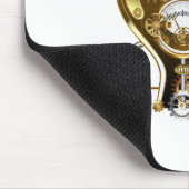 マノメーター付きスチームパンクヘッド マウスパッド (コーナー)