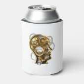 マノメーター付きスチームパンクヘッド 缶クーラー (缶裏面)