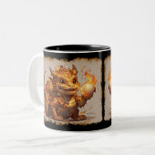 マハが望遊む ツートーンマグカップ (正面左)