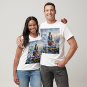 マハデフ精神エネルギーアートTシャツ Tシャツ (ユニセックス)