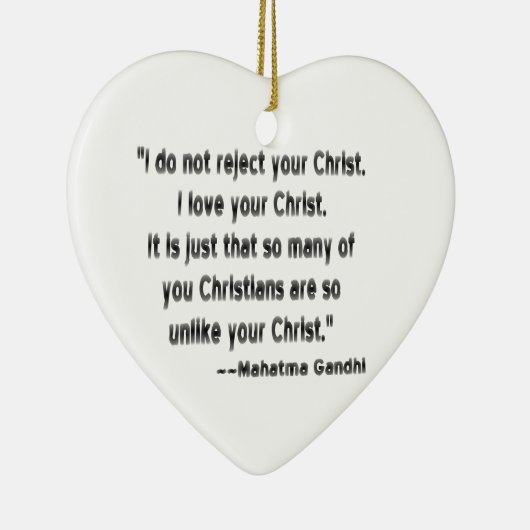 マハトマガンジオン・クリスチャン セラミックオーナメント (右)