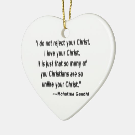 マハトマガンジオン・クリスチャン セラミックオーナメント (左)