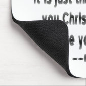 マハトマガンジオン・クリスチャン マウスパッド (コーナー)