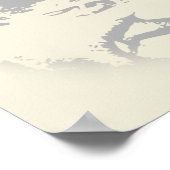 マハトマガンジー引用文オン考えるズ ポスター (角)