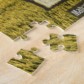 マハトマガンジー感動的引用文「ライブ」 ジグソーパズル (側面)