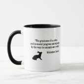 マハトマガンディ引用文コレクション マグカップ (左)