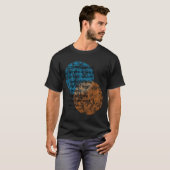 マハトマ・ガンディー 自白 名言 楽しい Tシャツ (正面フル)