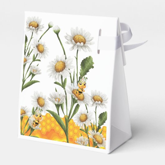 マハニカムホワイトデイジーありがとう フェイバーボックス (裏面サイド)