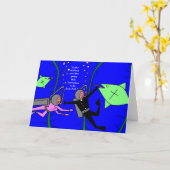 マハニー神父 カード (黄色い花)