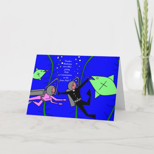 マハニー神父 カード (正面)