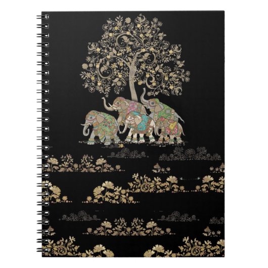 マハラジャエレファントブック ノートブック (正面)