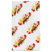 マハロプルメリア スモールペーパーバッグ (裏面)