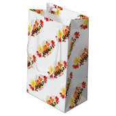 マハロプルメリア スモールペーパーバッグ (裏面アングル)