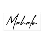 マハロ4 ラバースタンプ (インプリント)
