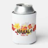 マハロ プルメリア 缶クーラー (缶正面)