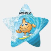 マハロ 星シール (正面)