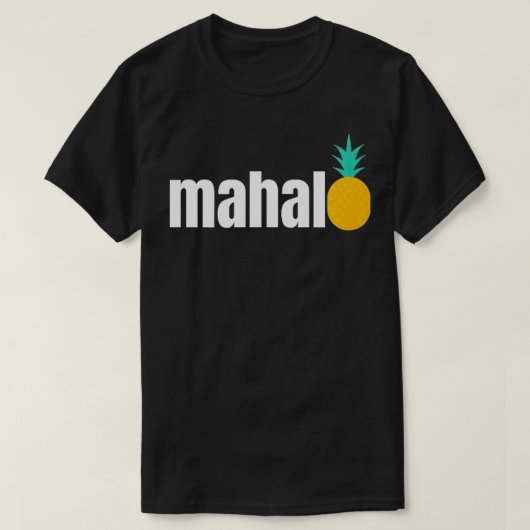 マハロ Tシャツ (デザイン正面)