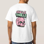 マハーカール・チルズ&スリルズTシャツ Tシャツ (裏面)