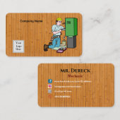 マハーニーの名刺 名刺 (正面/裏面)