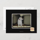 マハ来ーフォートを見るか？ ポストカード (正面/裏面)