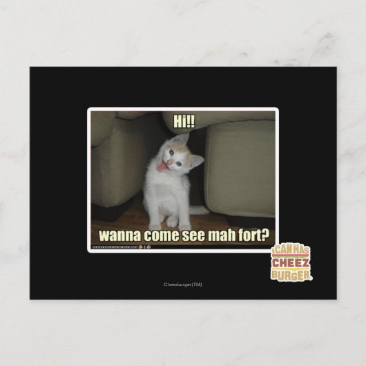 マハ来ーフォートを見るか？ ポストカード (正面)