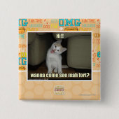 マハ来ーフォートを見るか? 缶バッジ (正面)