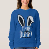 マバニーエレガントイースターシンプルかわいい家族 スウェットシャツ (正面)