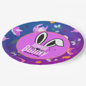 マバニーエレガントイースターシンプルかわいい家族 ペーパープレート (アングル)