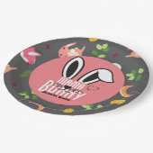 マバニーエレガントイースターシンプルかわいい家族 ペーパープレート (アングル)