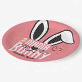 マバニーエレガントイースターシンプルかわいい家族 ペーパープレート (アングル)