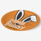 マバニーエレガントイースターシンプルかわいい家族 ペーパープレート (アングル)