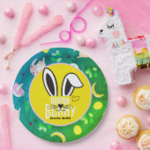 マバニーエレガントイースターシンプルかわいい家族 ペーパープレート (パーティー)