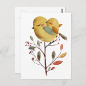 マバードシッお洒落クアート母の日 ポストカード (正面/裏面)