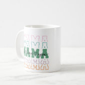 マパターハッピーマザーズ・デイ・ママ コーヒーマグカップ (正面左)