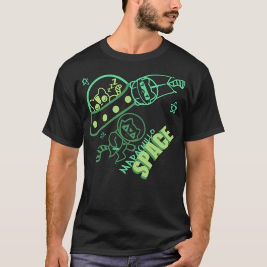 マパチロ宇宙ウォーク Tシャツ (正面)