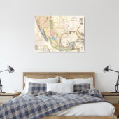 マパデロスエスタドスユニドスデメジコ キャンバスプリント (インサイチュ (寝室))