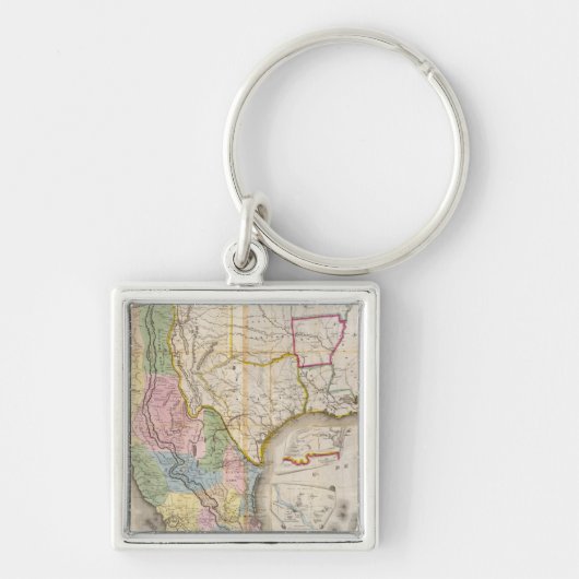 マパデロスエスタドスユニドスデメジコ キーホルダー (正面)