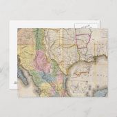 マパデロスエスタドスユニドスデメジコ ポストカード (正面/裏面)