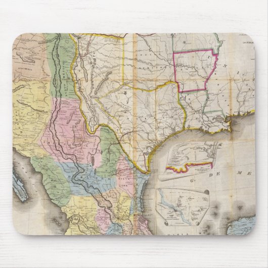 マパデロスエスタドスユニドスデメジコ マウスパッド (正面)