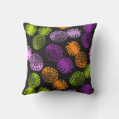 マパフビーチハワイアンろうけつ染め – バイオレット アウトドアクッション (裏面)